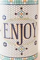 Enjoy Bistro Tile Canister