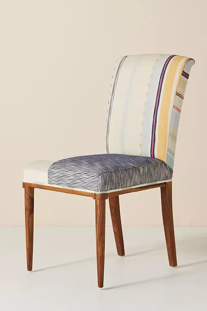 Elza Striped Dining Chair