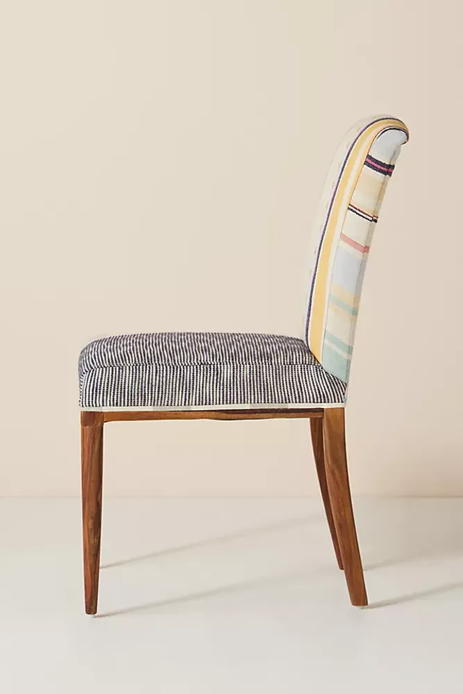 Elza Striped Dining Chair