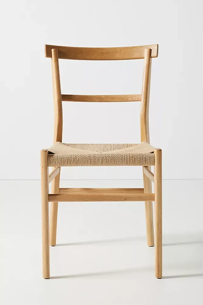 Oak Farmhouse Dining Chair