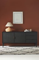 Wallace Cane and Oak Sideboard