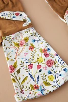 Long Floral Garden Gloves