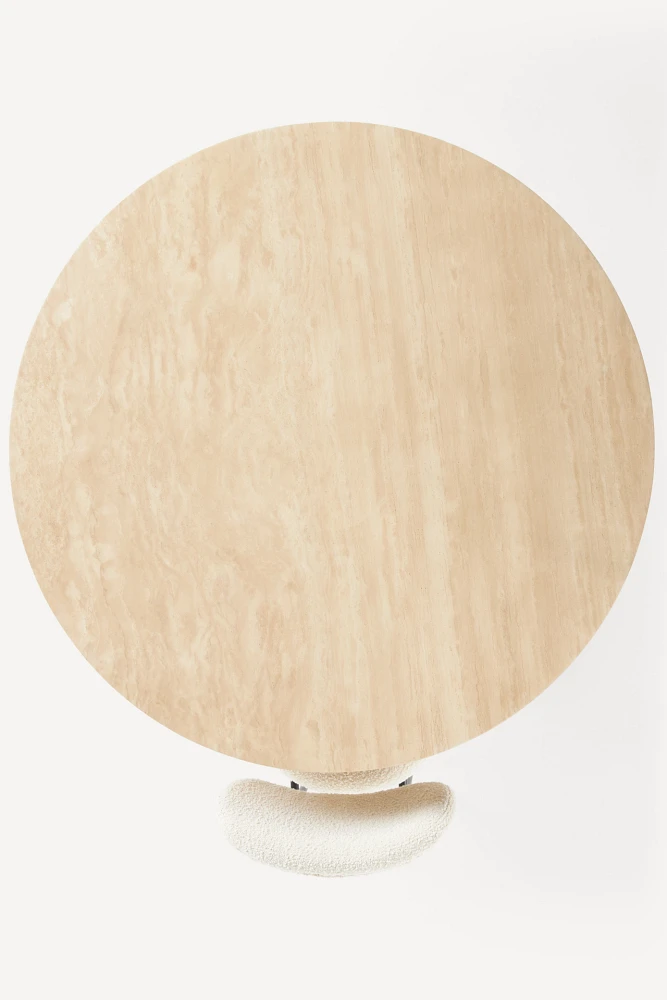 Anya Travertine Dining Table