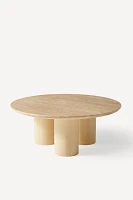 Anya Travertine Coffee Table