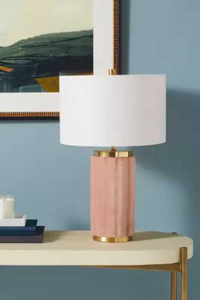 Juneau Velvet Table Lamp