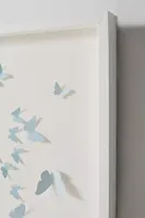 Ombre Butterflies Wall Art