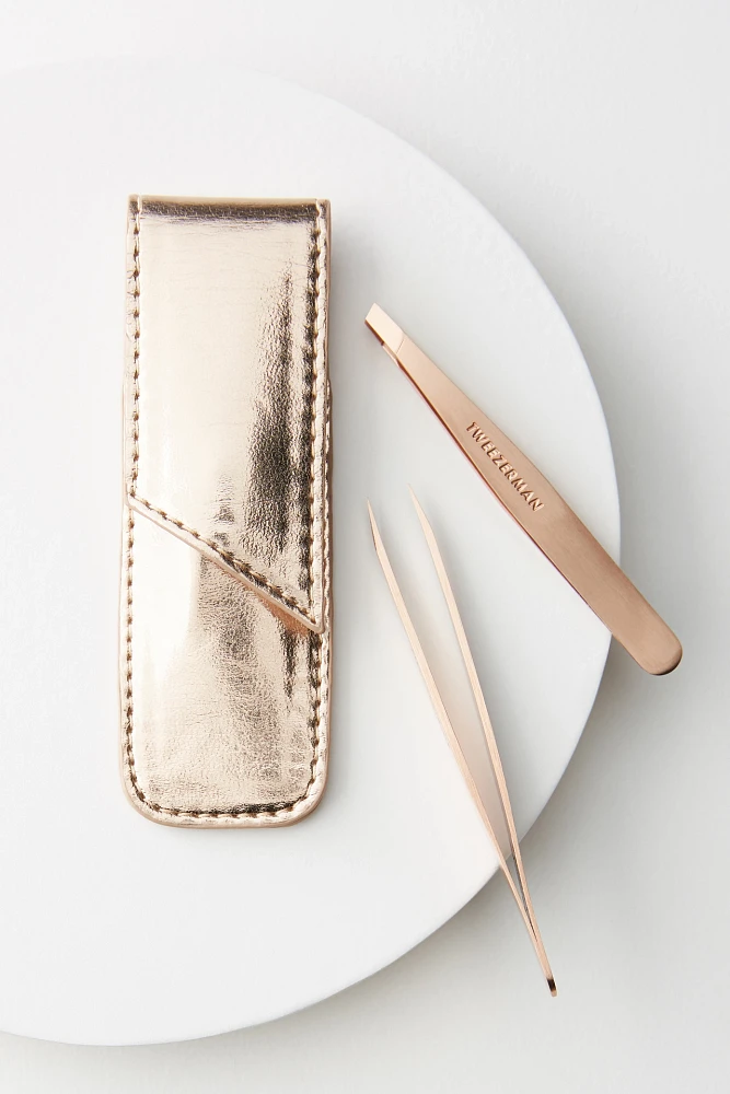 Tweezerman Rose Gold Petite Tweezer Set