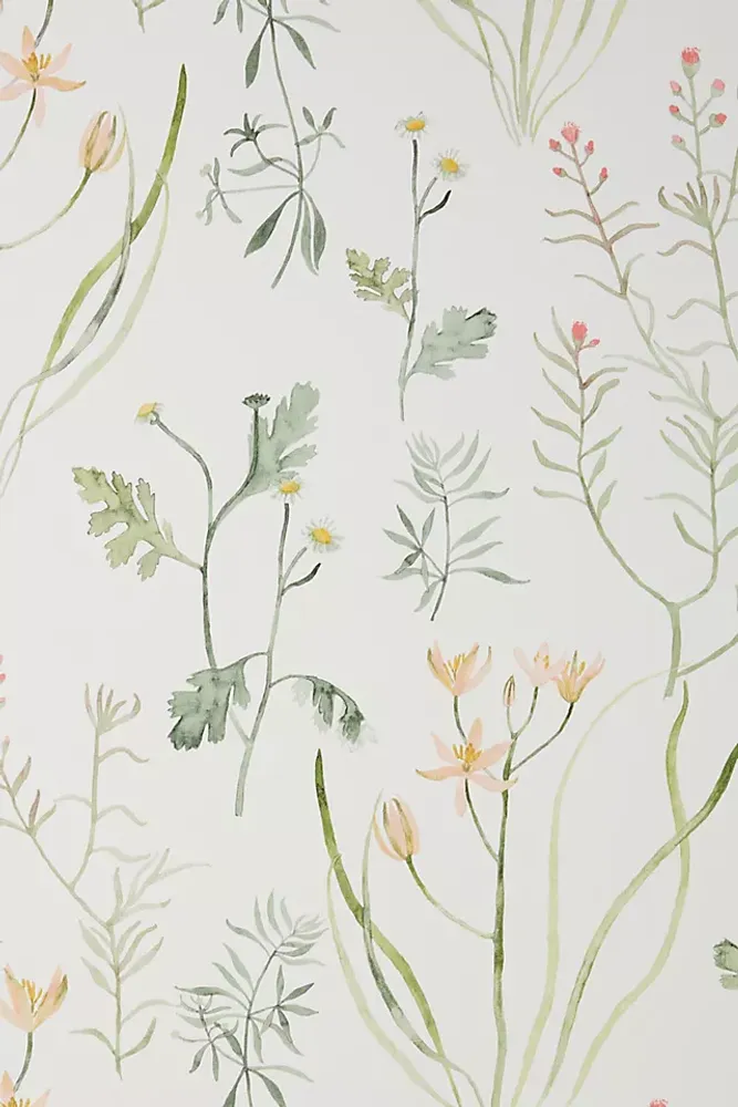Alpine Botanical Wallpaper