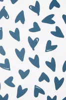 Scatter Hearts Wallpaper
