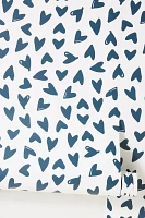 Scatter Hearts Wallpaper