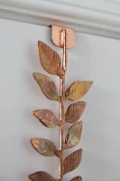 Brass Leaf Wreath Hanger