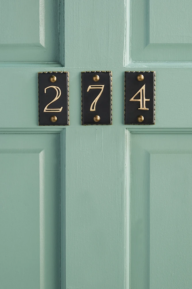 Nora House Numbers