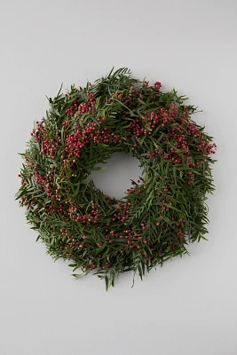 Fresh Pepperberry Wreath