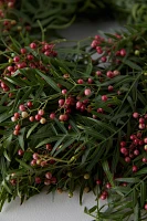 Fresh Pepperberry Wreath