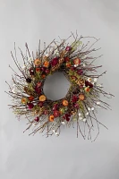 Birch + Preserved Ammobium Wreath