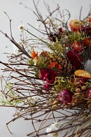 Birch + Preserved Ammobium Wreath