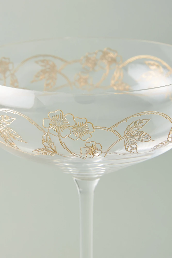 Fiorella Coupe Glasses, Set of 4
