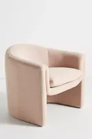 Valencia Linen Sculptural Chair
