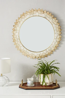 Penny Ombre Capiz Mirror