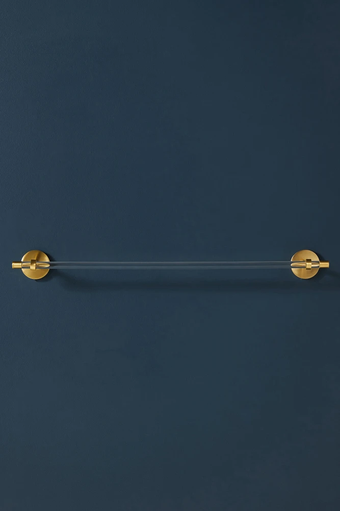 Mikayla Lucite Towel Bar