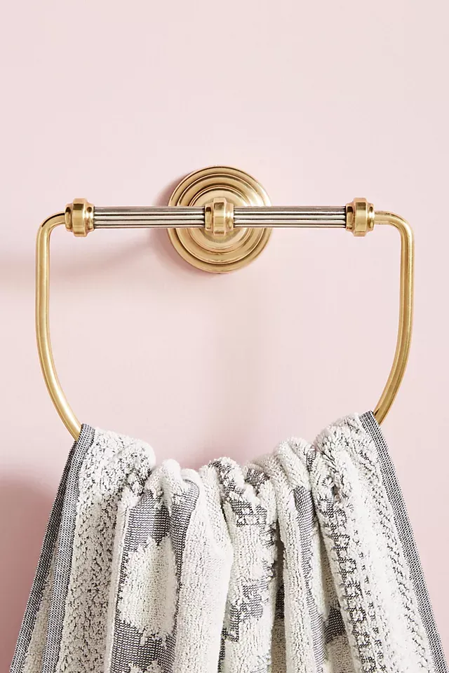 Brass Towel Ring -  Canada