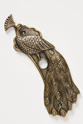 Ida Peacock Doorbell Cover