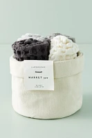 Market Waffle Dishcloths, Set of 4