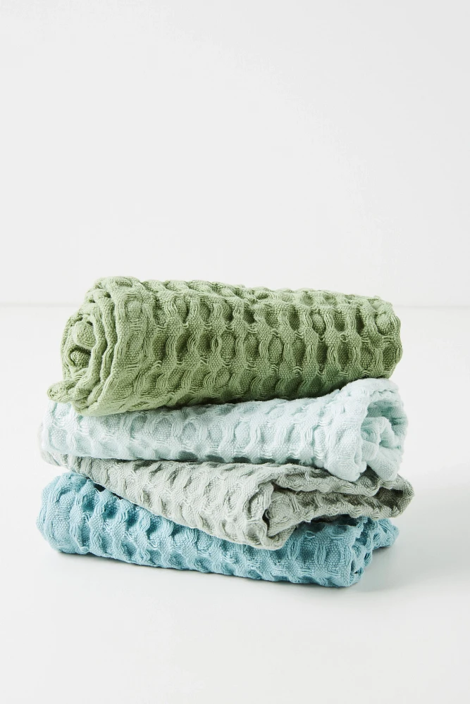 Market Waffle Dishcloths, Set of 4