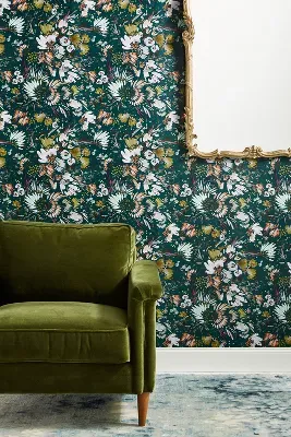 Kelly Ventura Flowerbed Wallpaper