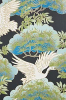 Sprig & Heron Wallpaper