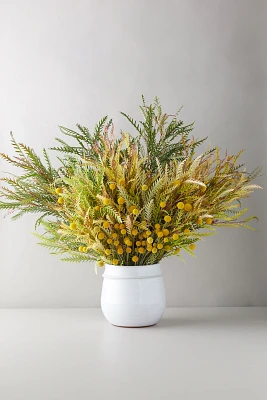 Grevillea + Craspedia Bouquet