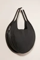 Anthropologie Women's Slouchy Oversized Leather Tote