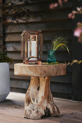 Teak Root Side Table