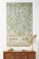 Birds and Potted Tree Tapestry