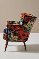 Velvet Tanya Petite Accent Chair