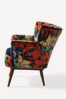 Velvet Tanya Petite Accent Chair