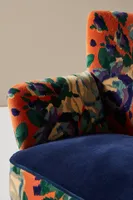 Velvet Tanya Petite Accent Chair