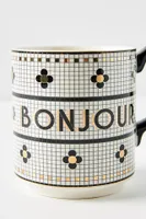Bistro Tile Bonjour Mug