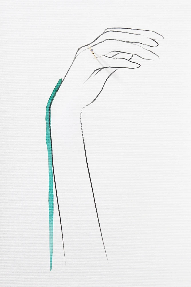 Maya Brenner 14K Yellow Gold Birthstone Ring