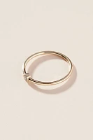 Maya Brenner 14K White Gold Birthstone Ring