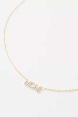 Maya Brenner 14k Gold Mom Necklace