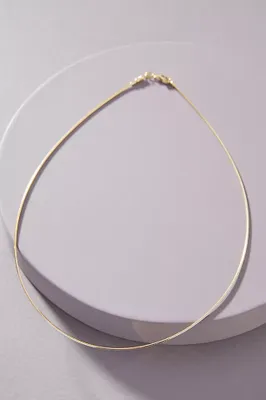 Maya Brenner 14k Gold Omega Necklace