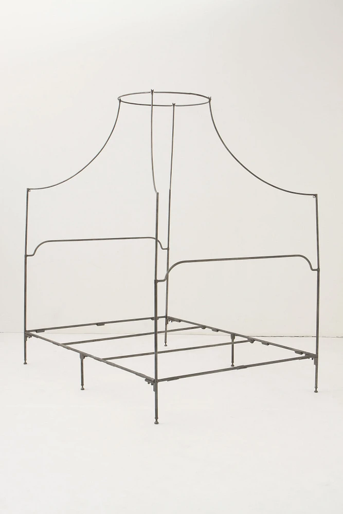 Campaign Canopy Bed