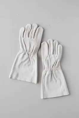 Suede Gauntlet Garden Gloves