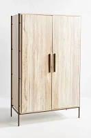 Rulo Reclaimed Spalted Oak Armoire