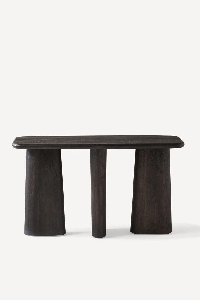 Kalle Sculptural Oak Console