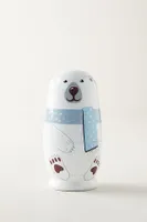 Polar Bear Matryoshka Nesting Dolls