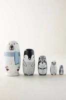 Polar Bear Matryoshka Nesting Dolls