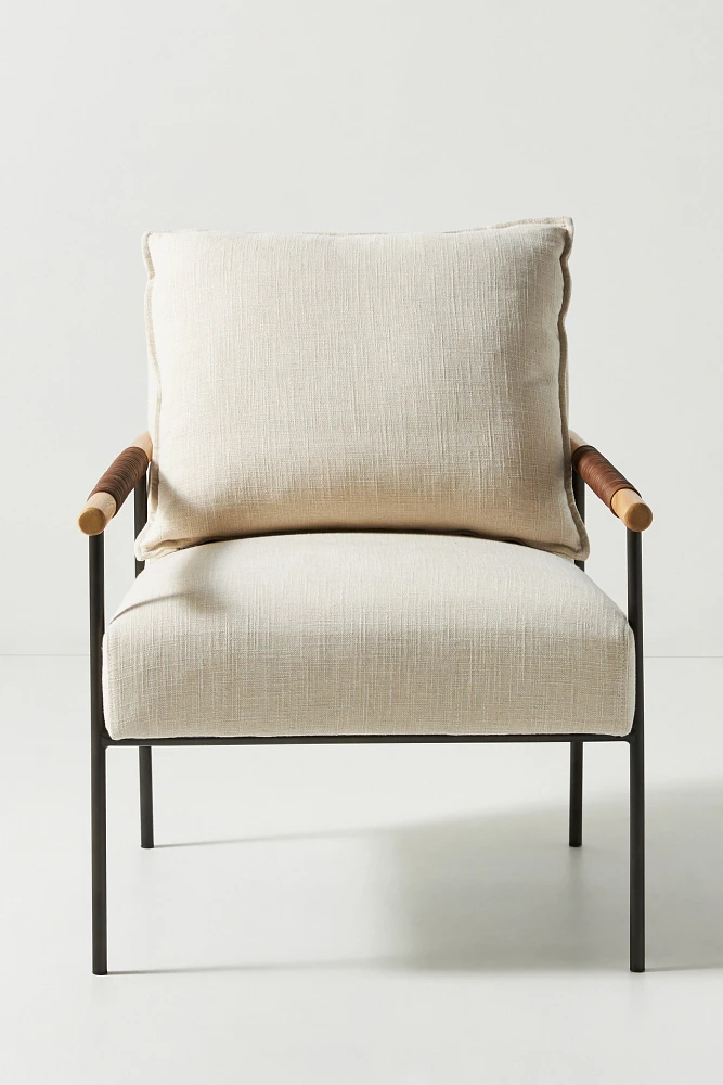 Valencia Linen Atticus Armchair