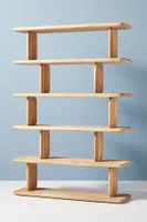 Kalle Sculptural Oak Bookshelf